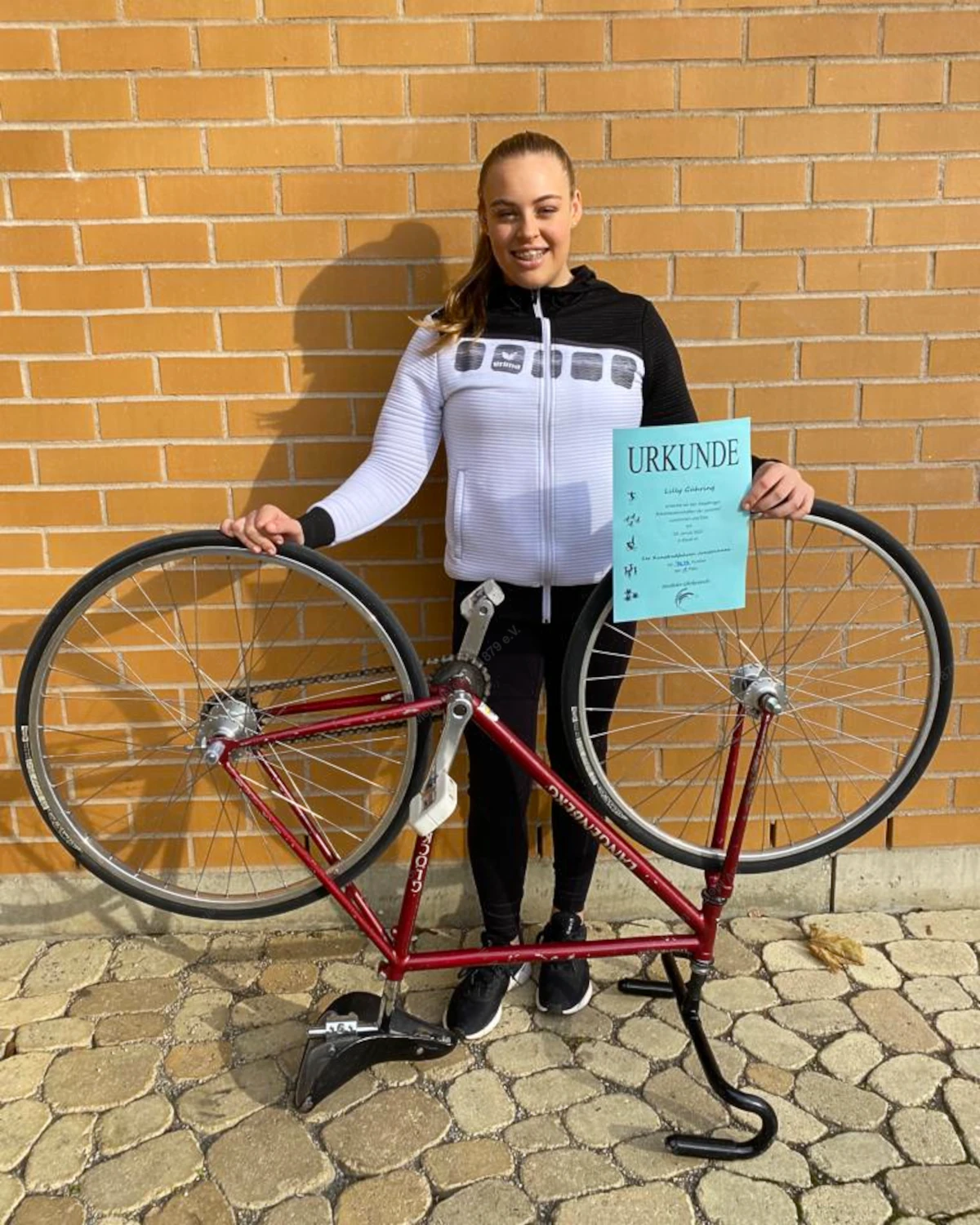 2023 - Bericht - Radsport - Kreismeisterin Lilly Gühring