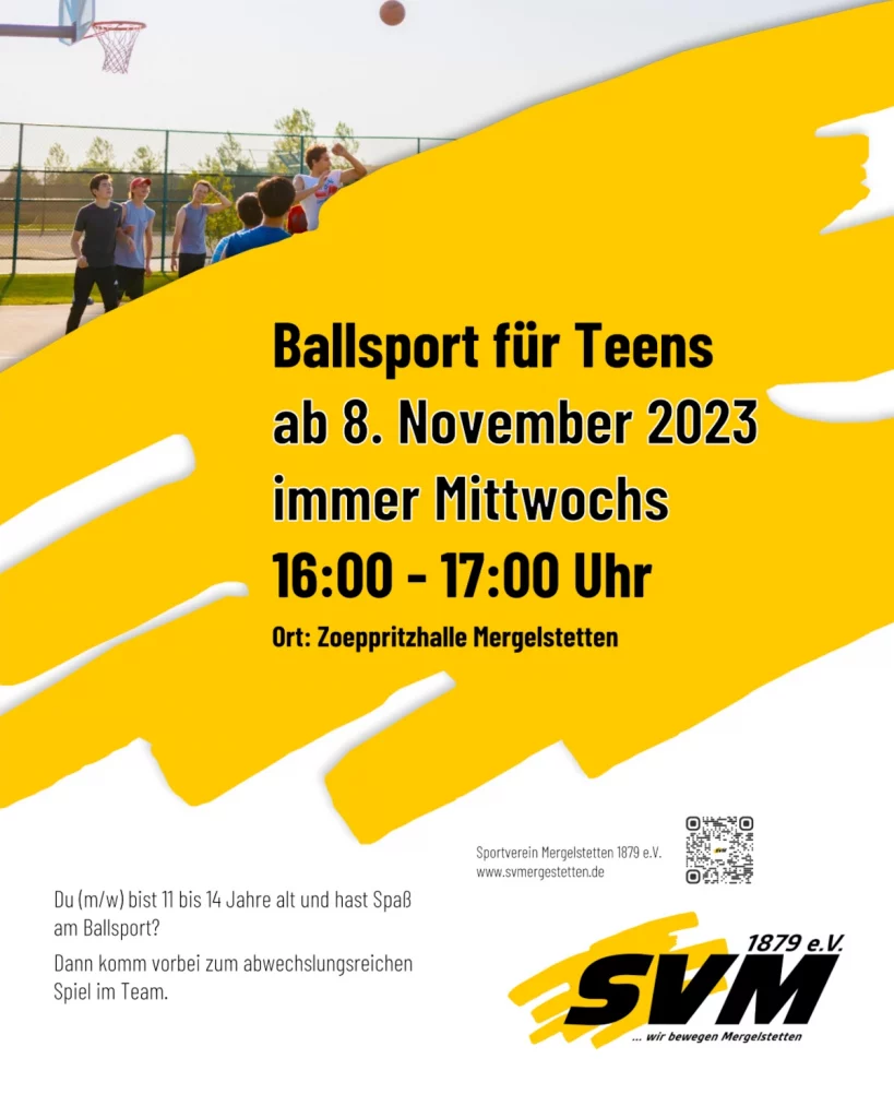 2023 - Angebot - Turnen - Ballsport für Teens
